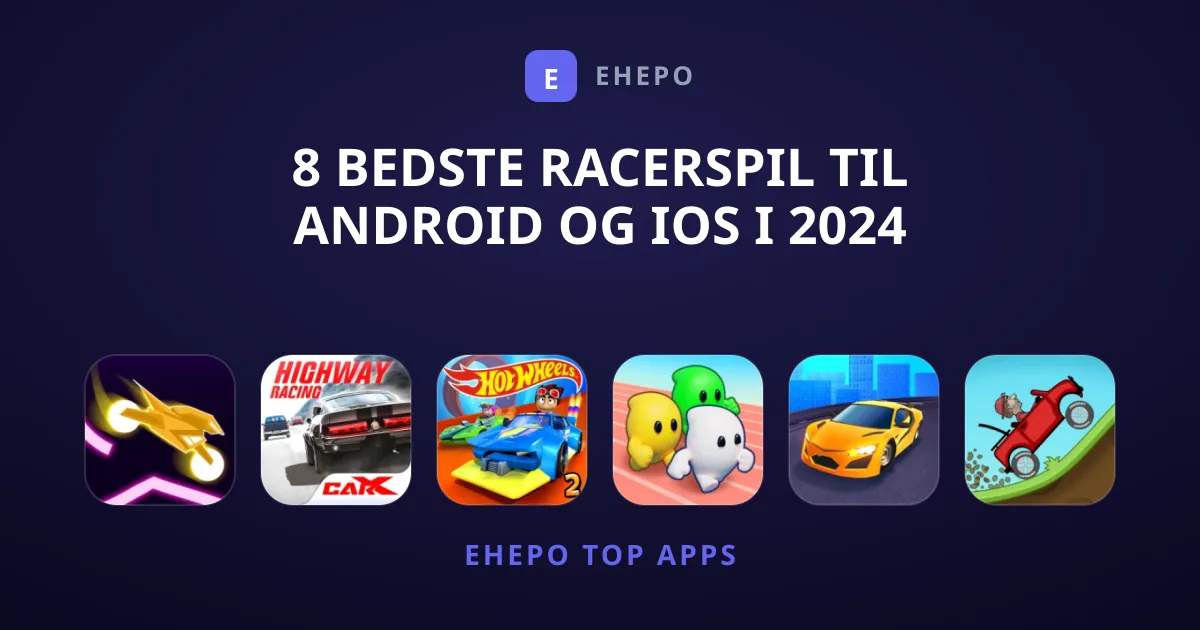 8 Bedste Racerspil Til Android Og iOS I 2024
